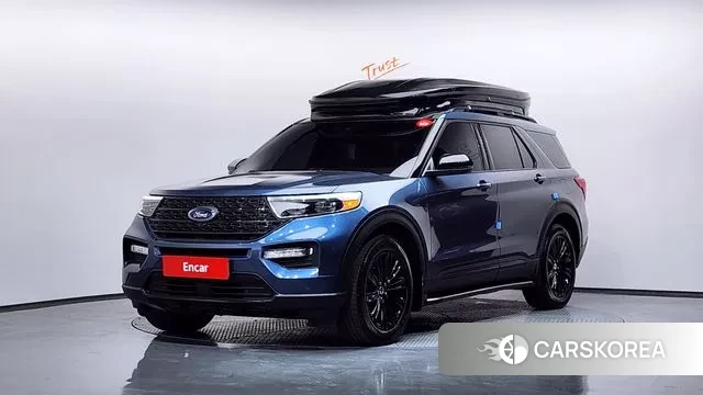 Ford Explorer 6th Generation 2020 Синий из Кореи