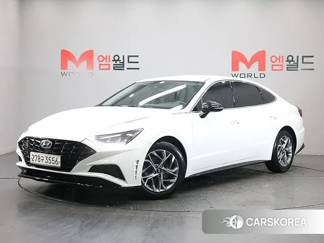 Hyundai Sonata (DN8) 2022 Белый из Кореи