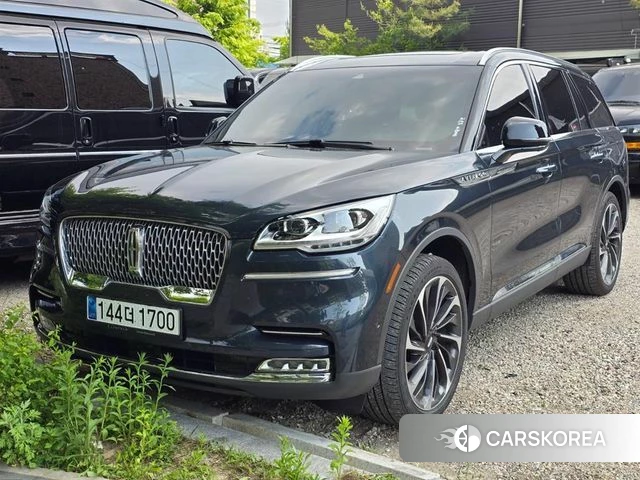 Lincoln Aviator 2nd generation 2023 Синий из Кореи