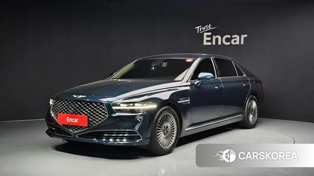 Genesis G90 2021 Синий из Кореи