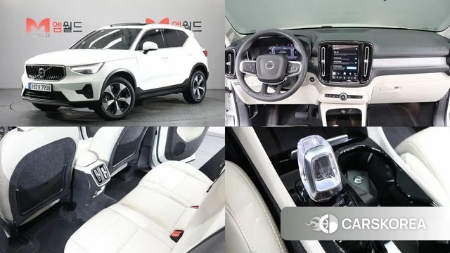 Volvo XC40 2024 Белый из Кореи