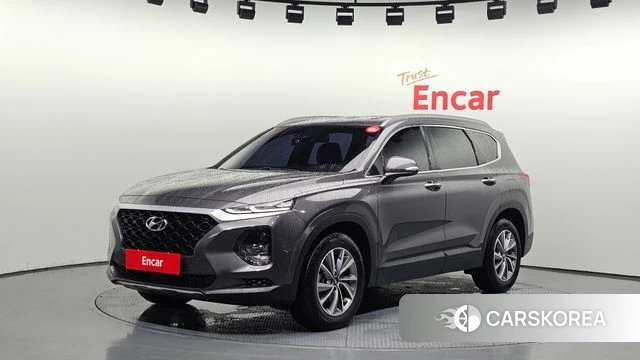 Hyundai Santa Fe TM 2018 Серый из Кореи