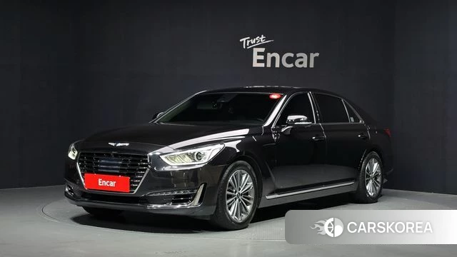 Genesis EQ900 2018 Черный из Кореи