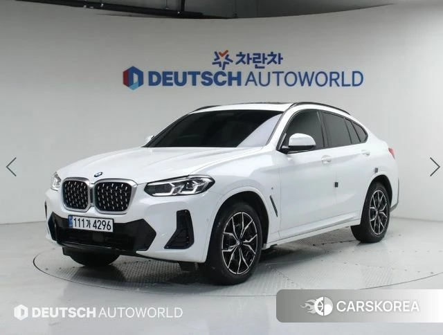 BMW X4 (G02) 2024 Белый из Кореи