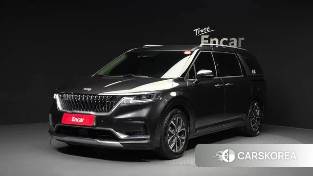 Kia Carnival 4th generation 2020 Серый из Кореи