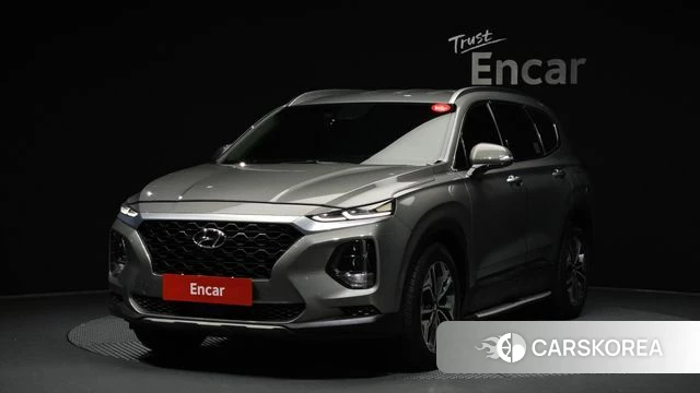 Hyundai Santa Fe TM 2018 Серый из Кореи
