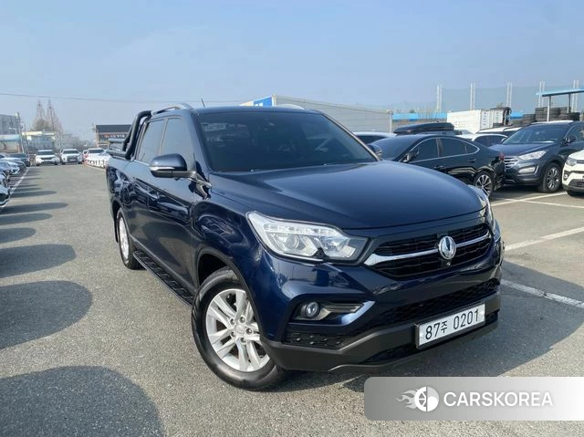 Ssangyong Rexton Sports 2019 Синий из Кореи