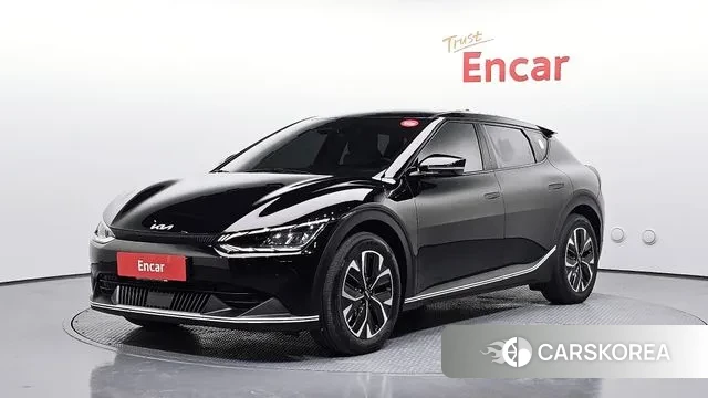 Kia EV6 2023 Черный из Кореи