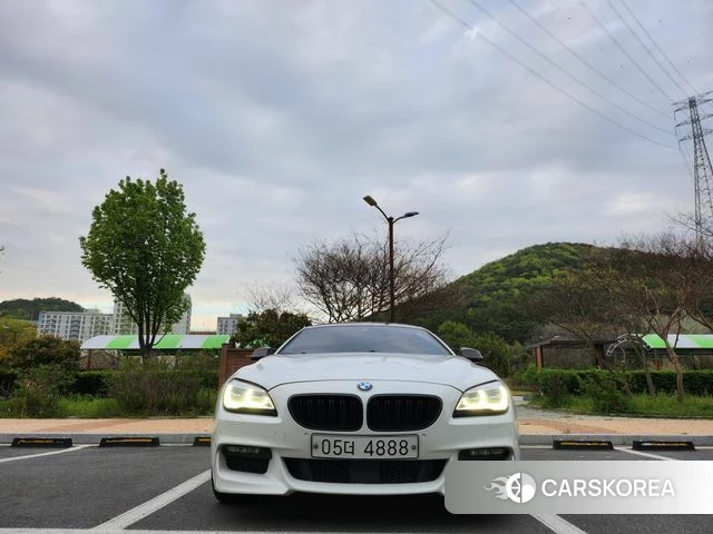 BMW 6 Series (F12) 2018 Белый из Кореи