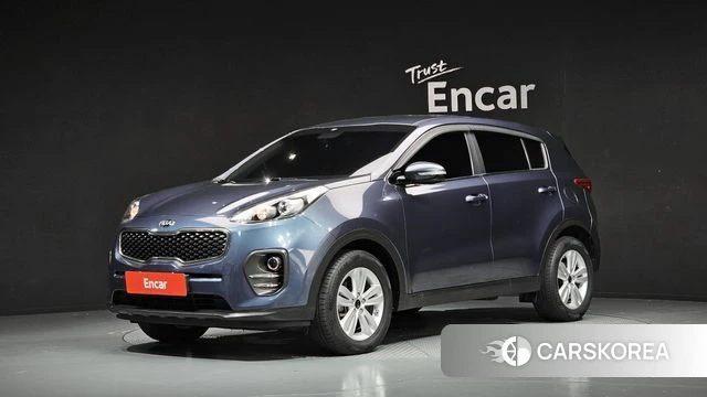 Kia Sportage 4th Generation 2018 Синий из Кореи