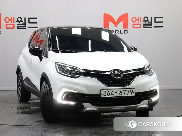 Renault Korea (Samsung) New QM3 2019 Белый двухцветный из Кореи