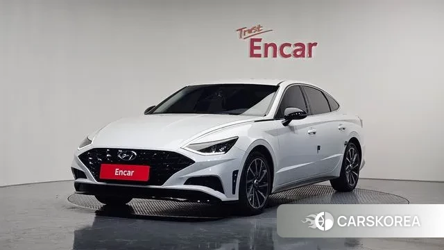 Hyundai Sonata (DN8) 2022 Белый из Кореи