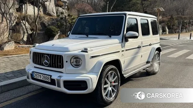 Mercedes-Benz G-Class W463b 2021 Белый из Кореи