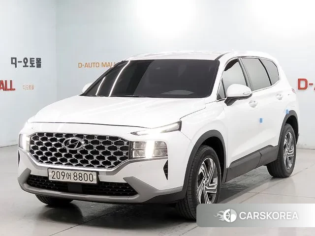 Hyundai The New Santa Fe 2021 Белый из Кореи