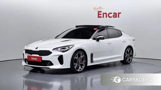 Kia Stinger 2019 Белый из Кореи