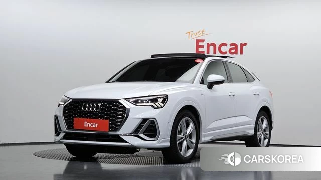 Audi Q3 (F3) 2020 Белый из Кореи