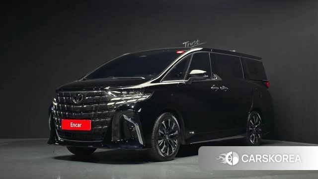 Toyota Alphard 4th Generation 2025 Черный из Кореи