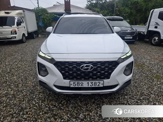 Hyundai Santa Fe TM 2018 Белый из Кореи