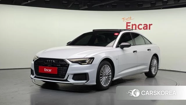 Audi A6 (C8) 2021 Белый из Кореи