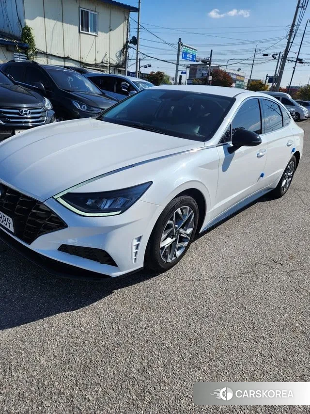 Hyundai Sonata (DN8) 2022 Белый из Кореи