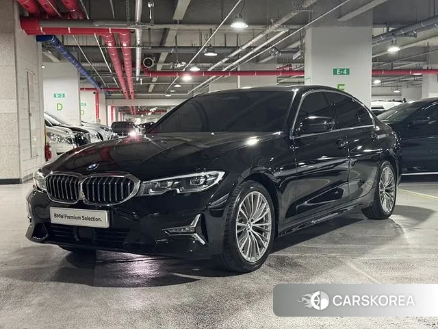 BMW 3 Series (G20) 2022 Черный из Кореи