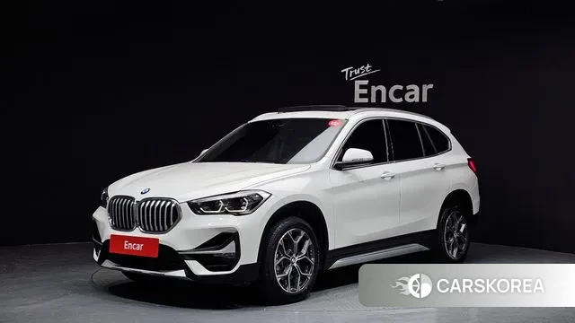 BMW X1 (F48) 2022 Белый из Кореи
