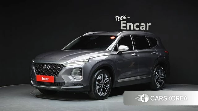Hyundai Santa Fe TM 2018 Серый из Кореи