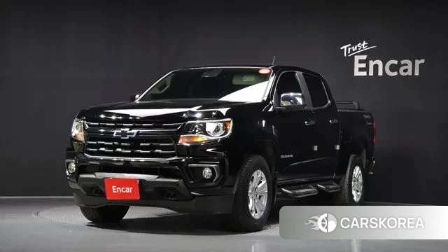 Chevrolet (GM Daewoo) Real New Colorado 2022 Черный из Кореи