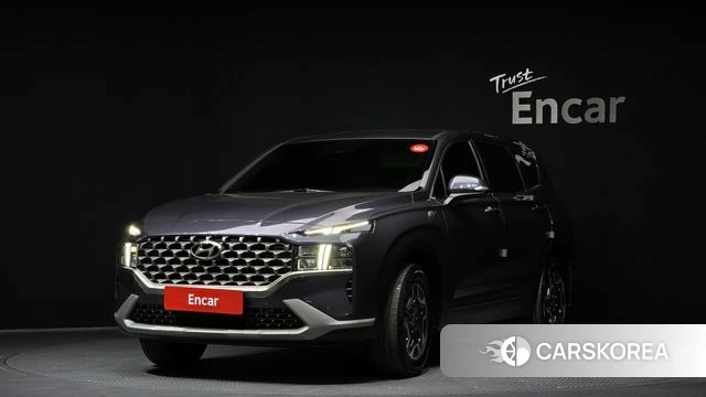 Hyundai The New Santa Fe 2022 Серый из Кореи