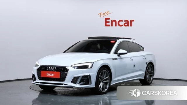 Audi A5 (F5) 2020 Белый из Кореи