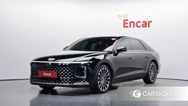 Hyundai Grandeur Hybrid (GN7) 2023 Черный из Кореи