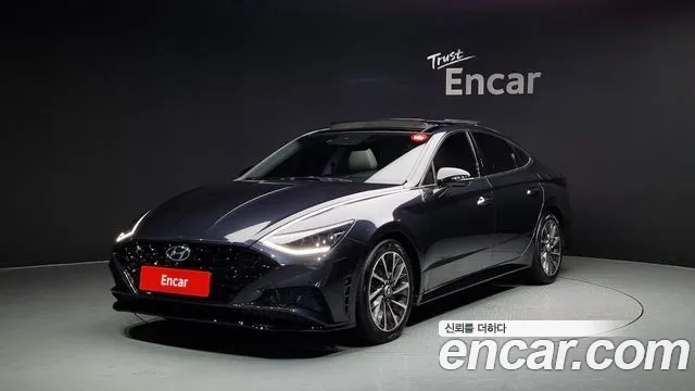 Hyundai Sonata (DN8) 2019 Синий из Кореи