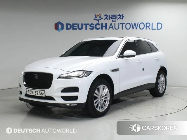 Jaguar F-PACE 2019 Белый из Кореи