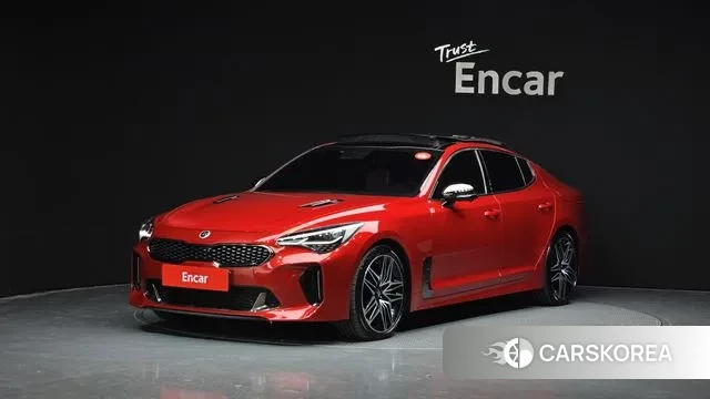 Kia Stinger Meister 2020 Красный из Кореи