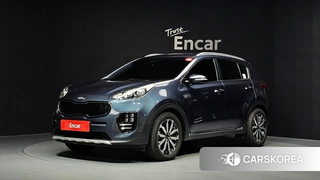 Kia Sportage 4th Generation 2018 Синий из Кореи