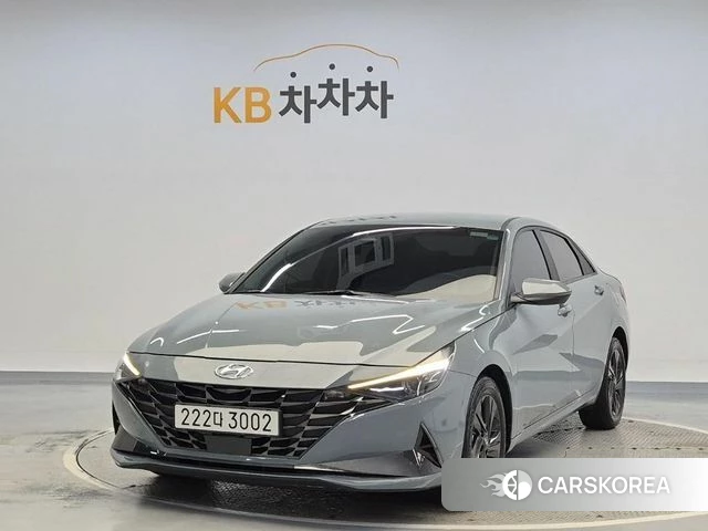 Hyundai Avante Hybrid (CN7) 2022 Цвет галактики из Кореи
