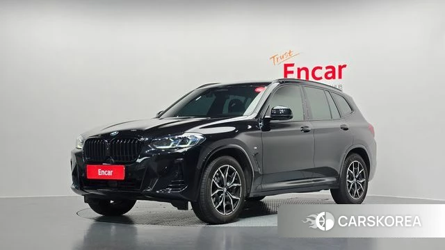 BMW X3 (G01) 2024 Черный из Кореи