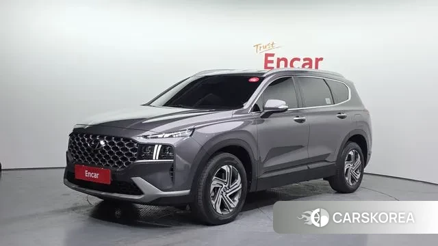 Hyundai The New Santa Fe 2021 Серый из Кореи