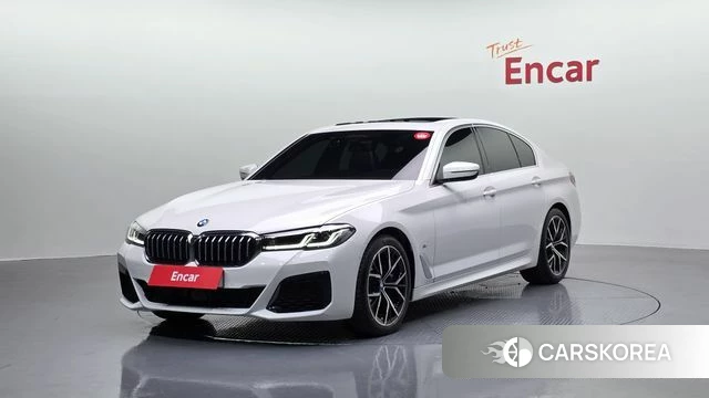 BMW 5 Series (G30) 2022 Белый из Кореи