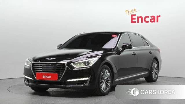 Genesis EQ900 2018 Черный из Кореи