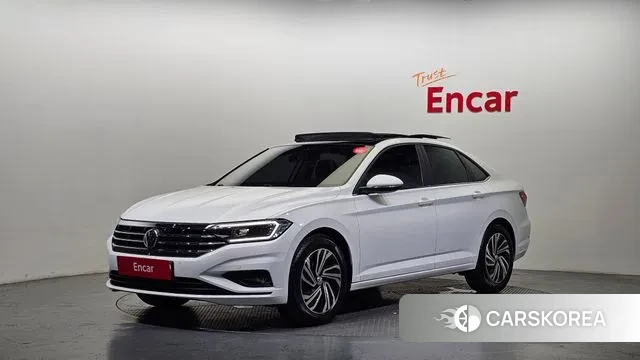 Volkswagen 7th Generation of Jetta 2021 Белый из Кореи