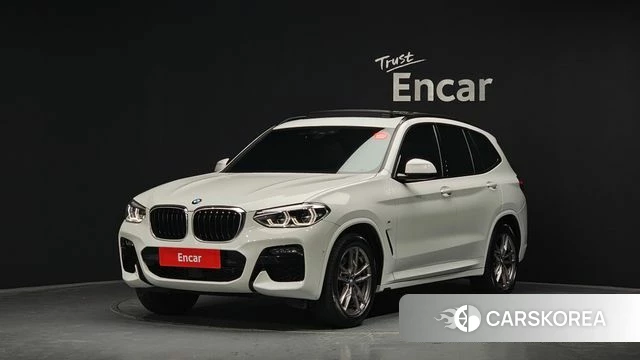 BMW X3 (G01) 2021 Белый из Кореи