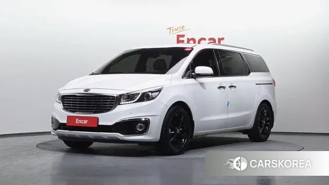 Kia All New Carnival 2018 Белый из Кореи