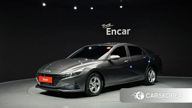 Hyundai Avante (CN7) 2022 Серый из Кореи