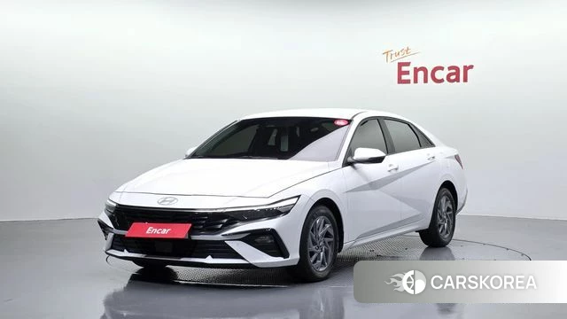 Hyundai The New Avante (CN7) 2024 Белый из Кореи