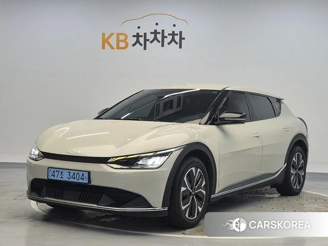 Kia EV6 2022 Жемчужный цвет из Кореи