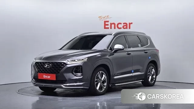Hyundai Santa Fe TM 2018 Серый из Кореи