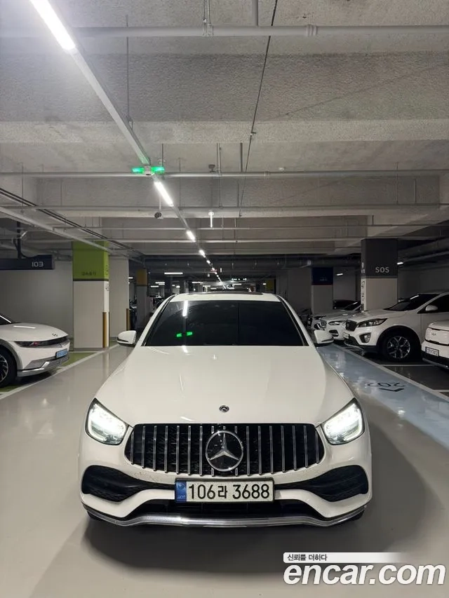 Mercedes-Benz GLC-Class X253 2020 Белый из Кореи