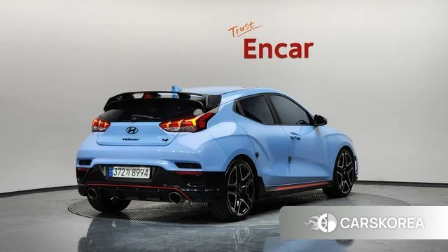 Hyundai Veloster (JS) 2020 Небесно-голубой из Кореи