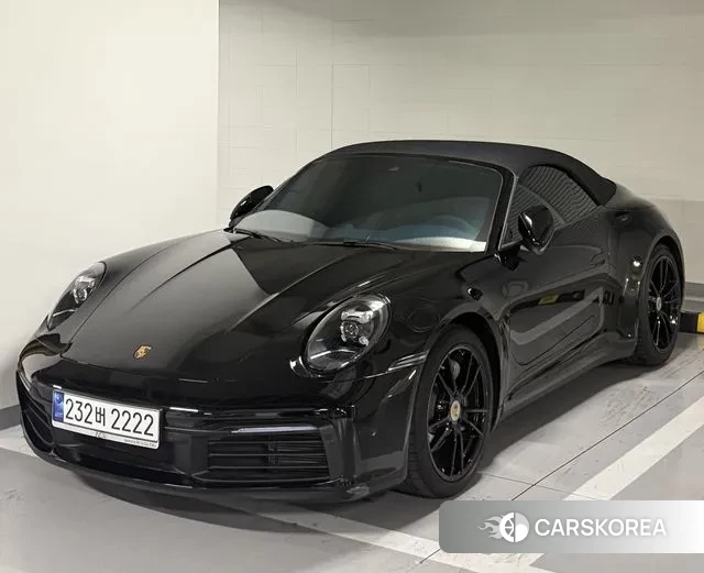 Porsche 911(992) 2020 Черный из Кореи